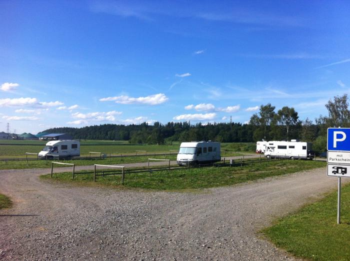 Wohnmobilhafen beim Seepark Linzgau