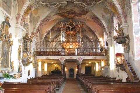 Führungen durch die Pfarrkirche St. Bernhard in Wald