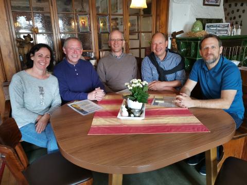 Gästeehrung im „Goldenen Kreuz“ in Pfrungen 