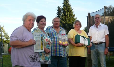 Treue Feriengäste in Mottschieß geehrt