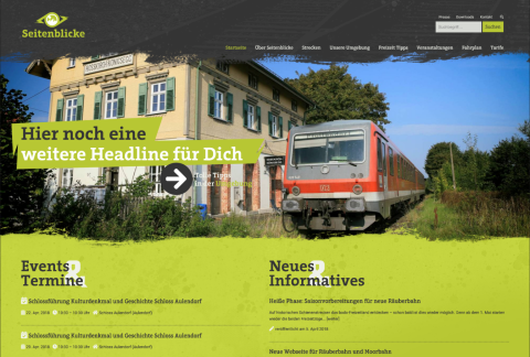 Neue Website für Räuberbahn