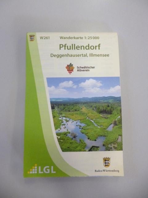 Wanderkarte Pfullendorf, Deggenhausertal, Illmensee